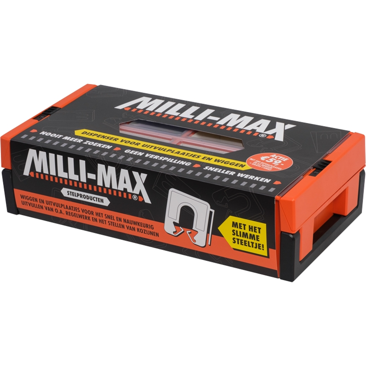 uitvulplaatdispenser milli-max