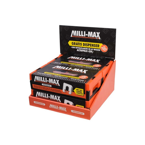 Uitvulplaatdispenser Milli-Max - ACTIE-PAKKET