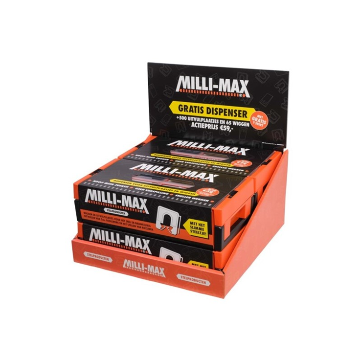 uitvulplaatdispenser milli-max