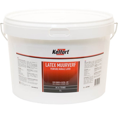 Muurverf Wit Kelfort - LATEX 5L