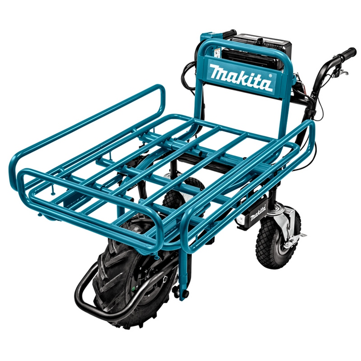 accu kruiwagen met rek makita