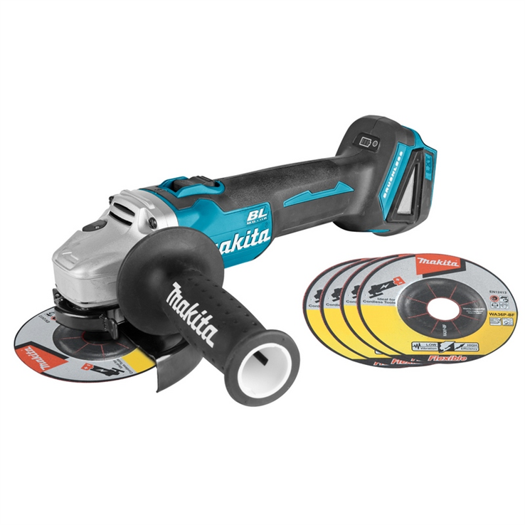 accu haakse slijper makita 125mm