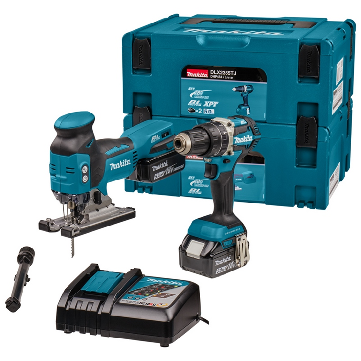accu combiset makita 5.0Ah/18.0V