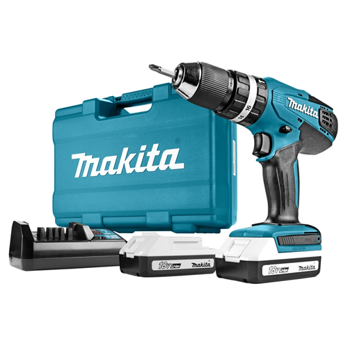 Accu Klopboor-/ Schroefmachine Makita - HP457DWE10 18.0V