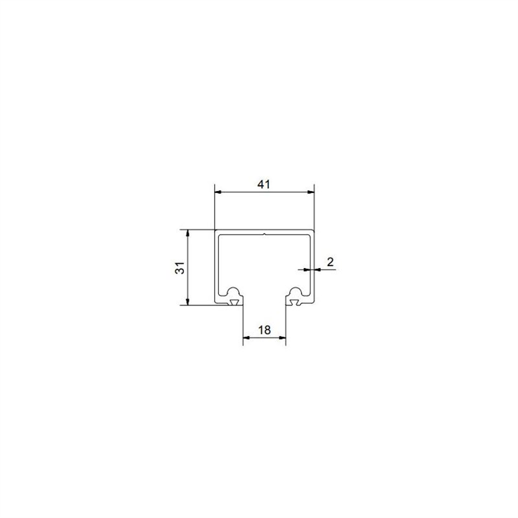 bovenrail aluminium henderson