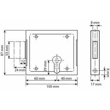 kelderbandslot pc dx-2