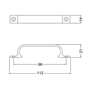 handgreep aluminium mat zwart hermeta-5