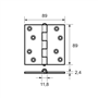 scharnier verzinkt oxloc-4