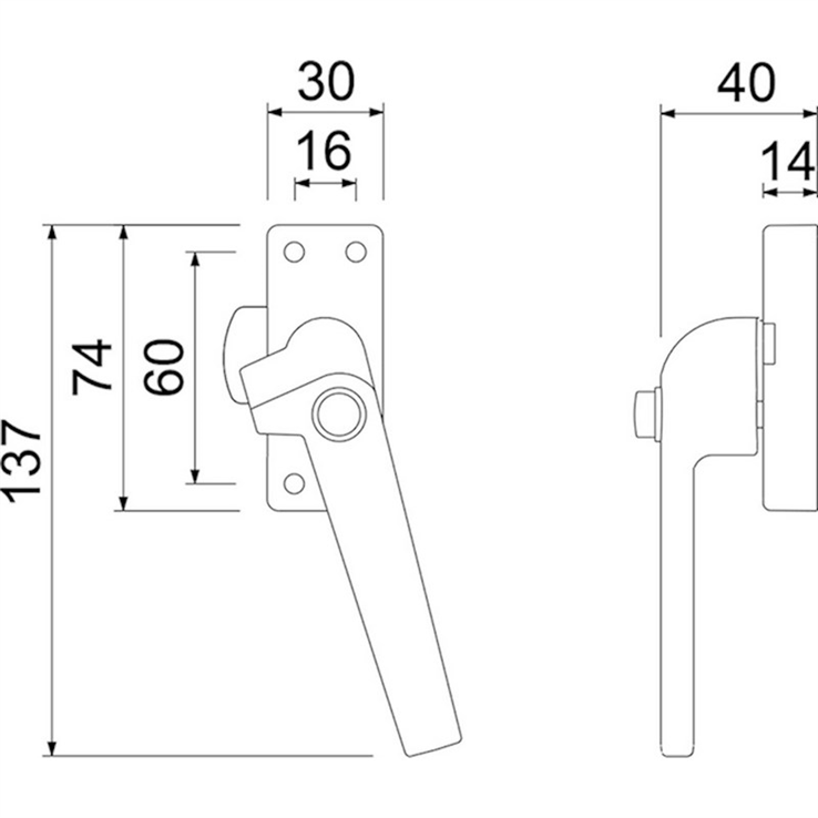 raamsluiting aluminium f2 oxloc
