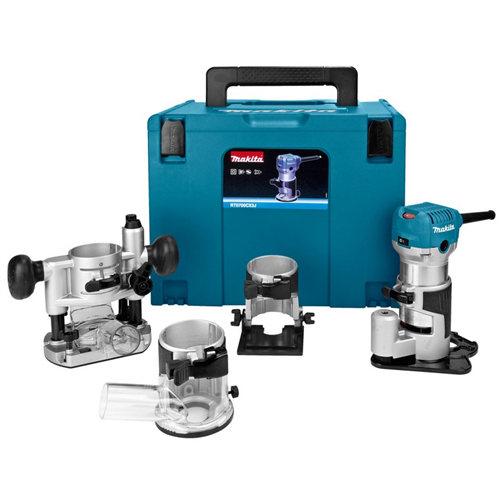 Boven-/ Kantenfreesmachine Makita - RT0700CX3J