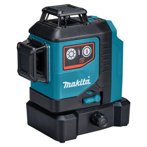 Accu Kruislijnlaser Rood Makita - SK700DX 12.0V 3X360°