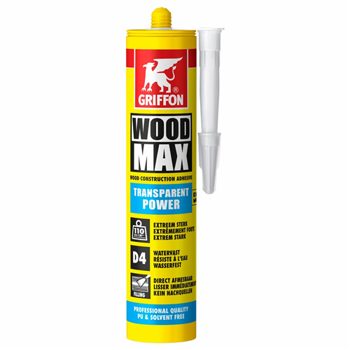 Constructielijm Watervast Griffon - D4 WOOD MAX POWER 320G TRANS