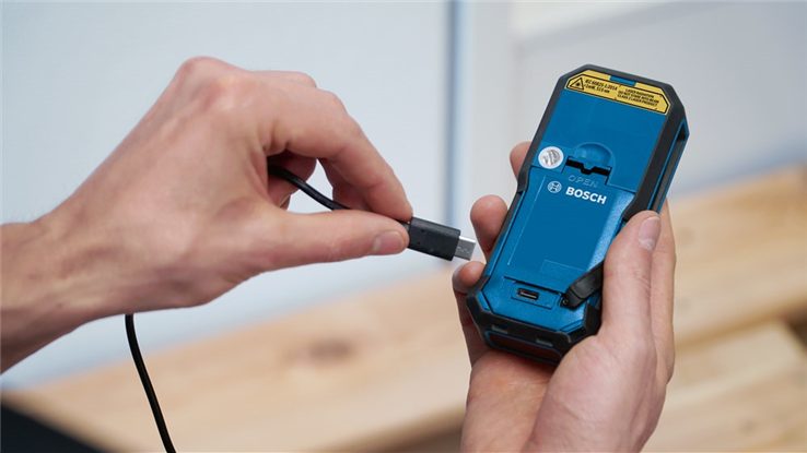 accu voor afstandmeter bosch