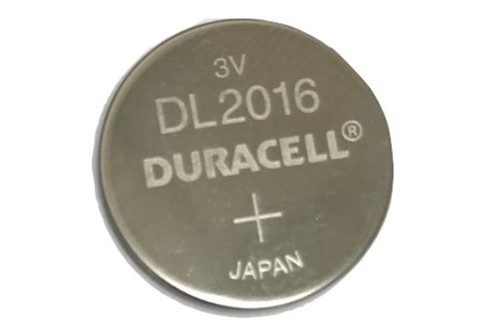 Batterij Knoopcel Duracell - CR2016 3V SET à 2 STUKS