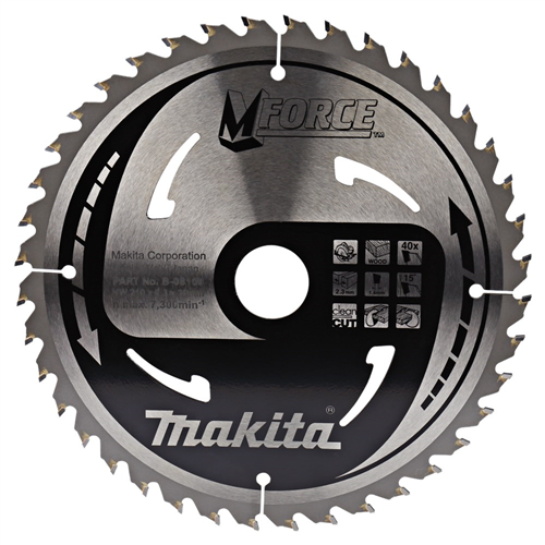 Cirkelzaagblad Hm Makita - 210X2.3X30MM 40T M-FORCE
