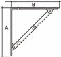 plankdrager staal inklapbaar wit-4