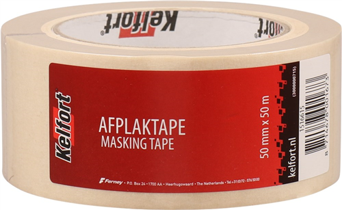 Schilderstape Crêpe Kelfort - 19MM 50M CREME