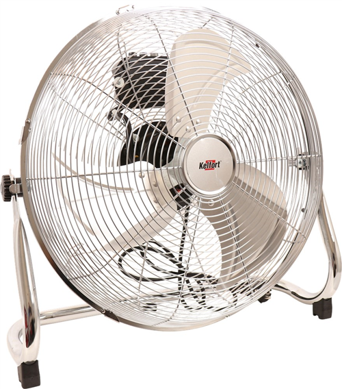 Ventilator Verchroomd Kelfort - 80W 460MM