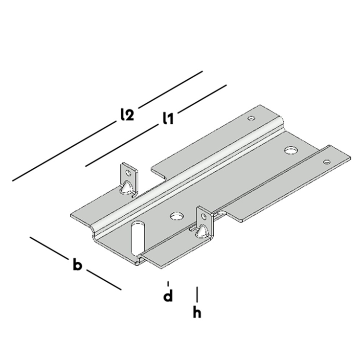 vloer hsb-strip met lip sv
