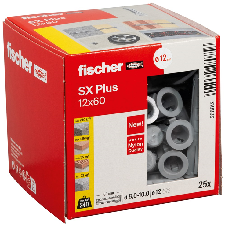plug nylon fischer