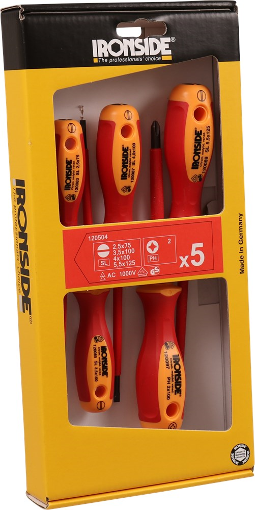 schroevendraaierset electricien ironside