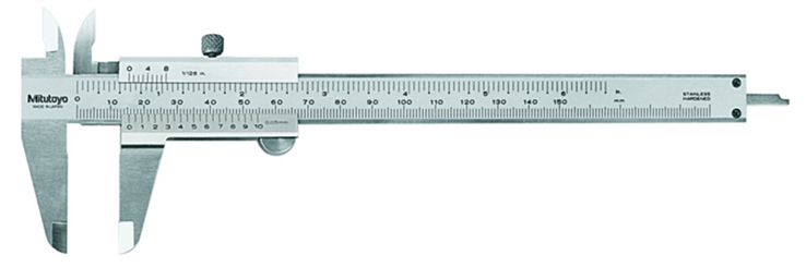 schuifmaat rvs mitutoyo