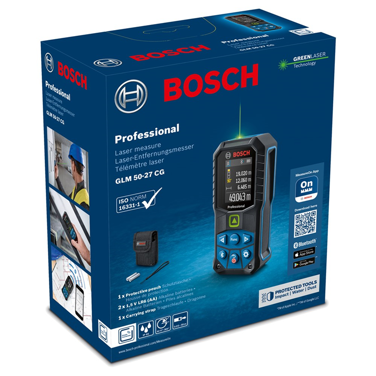 laserafstandmeter groen bosch