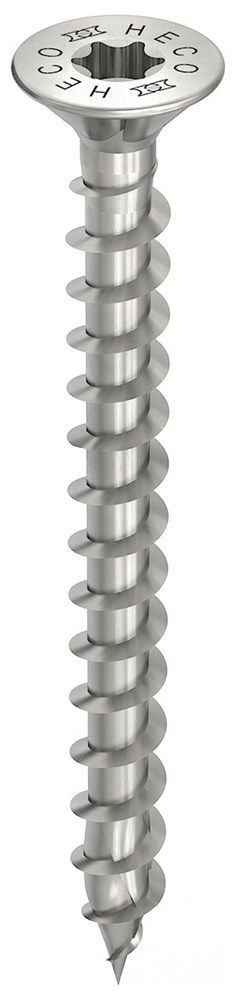 Spaanplaatschroef Rvs A2 Heco - 4.5X 30MM PK T20/HD20