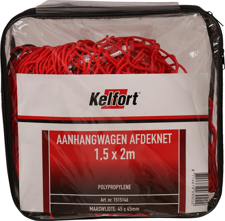 veiligheidsnet aanhanger polypropyleen