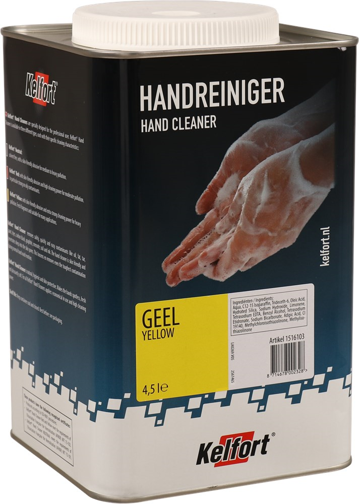 handreiniger met korrel kelfort
