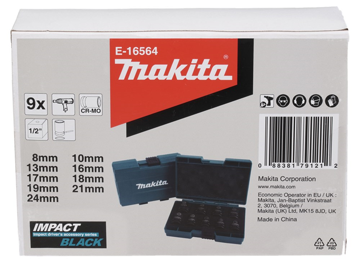 krachtdoppenset makita