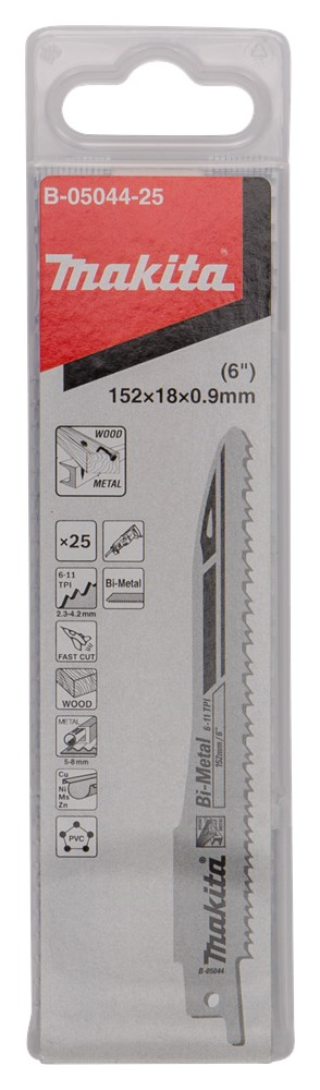 reciprozaagblad makita for wood/metal