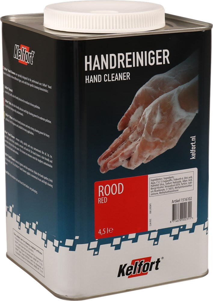 handreiniger met korrel kelfort