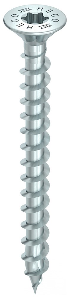 Spaanplaatschroef Verzinkt Heco - 3.0X 20MM PK T10
