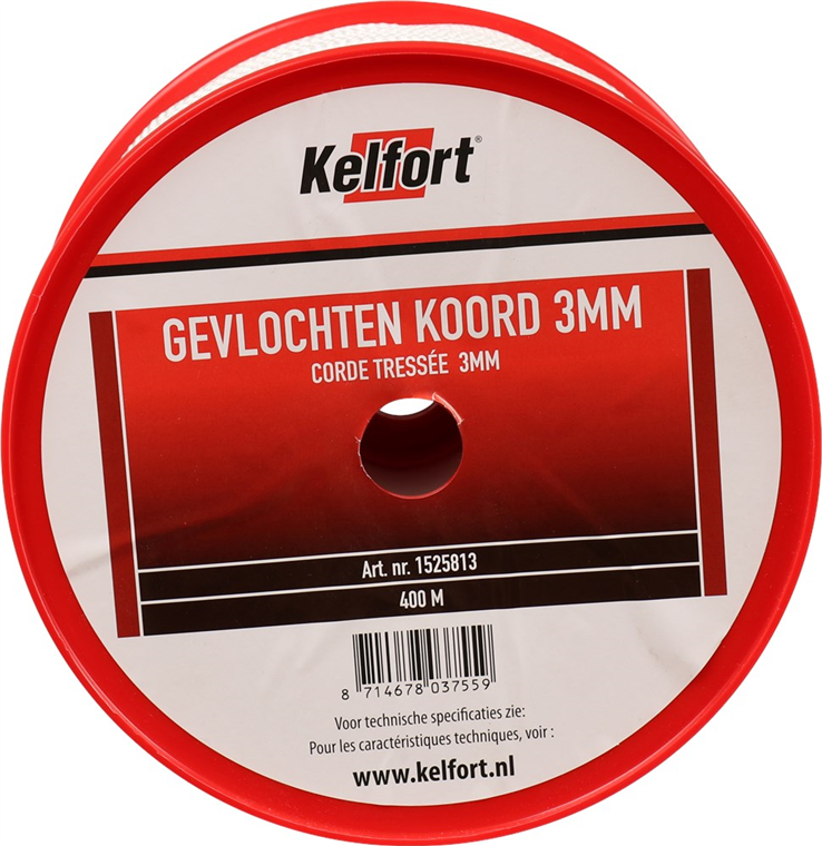 koord gevlochten nylon kelfort