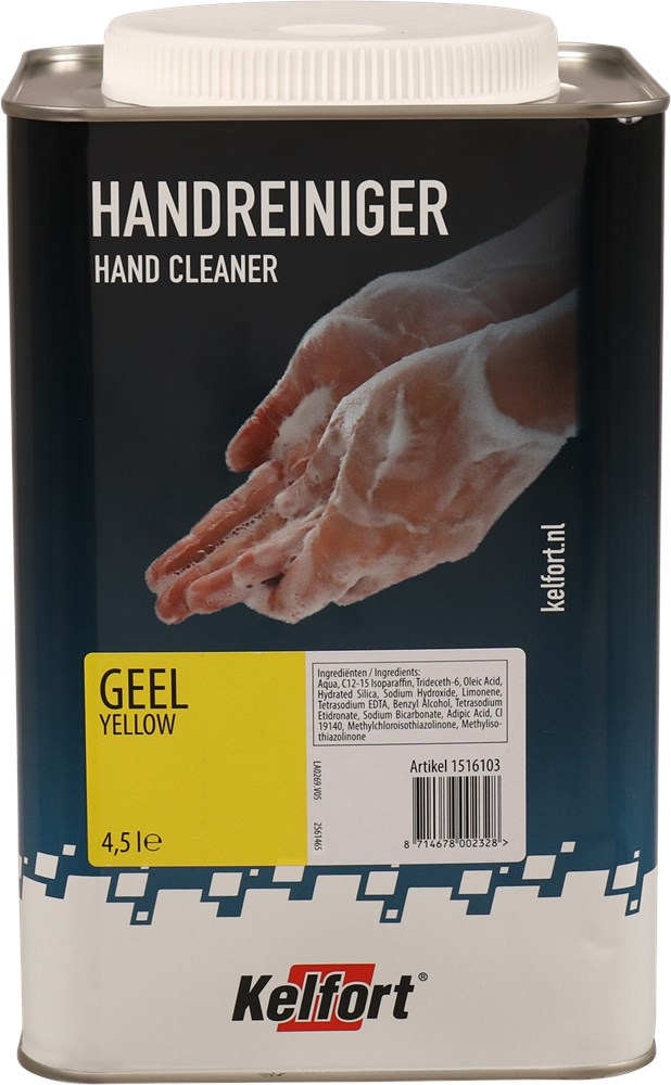 handreiniger met korrel kelfort
