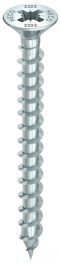 Spaanplaatschroef Verzinkt Heco - 4.0X 40MM PK PZ2