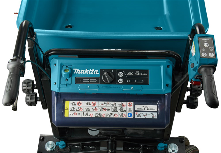accu kruiwagen met bak makita