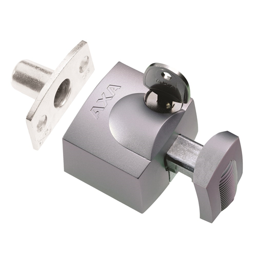 Oplegslot Cilinder Axa - 3012 SILVERLINE SKG*
