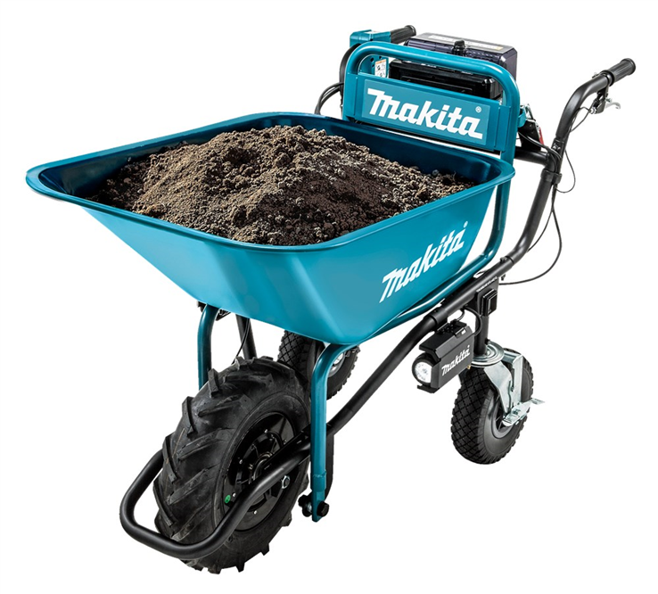 accu kruiwagen met bak makita