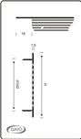 ventilatiestrip aluminium zwart-4