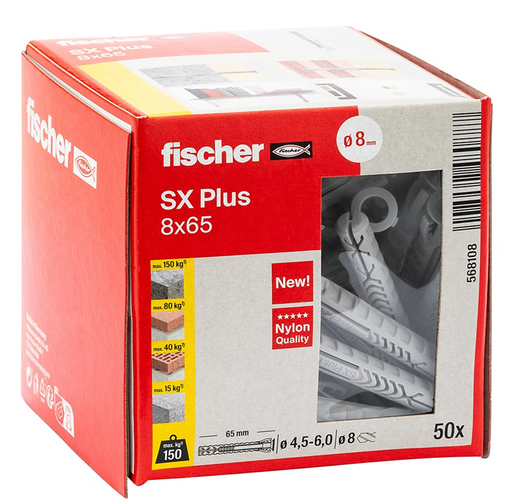 plug nylon fischer