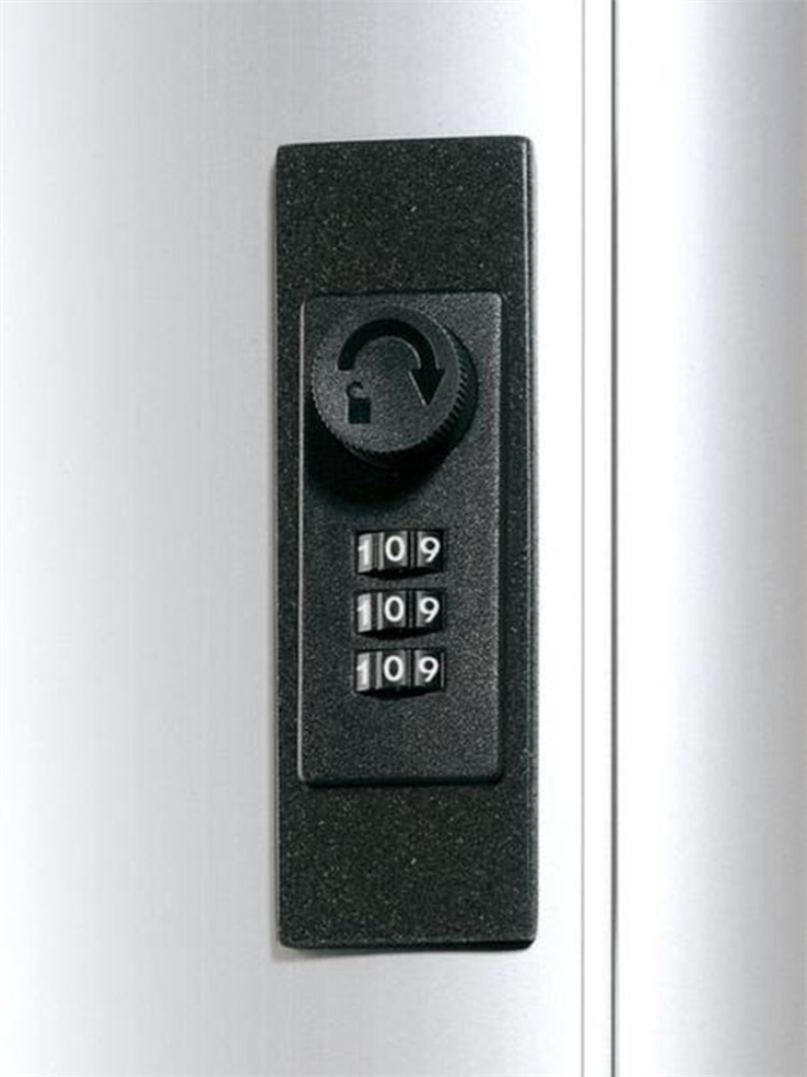 code sleutelkast aluminium durable