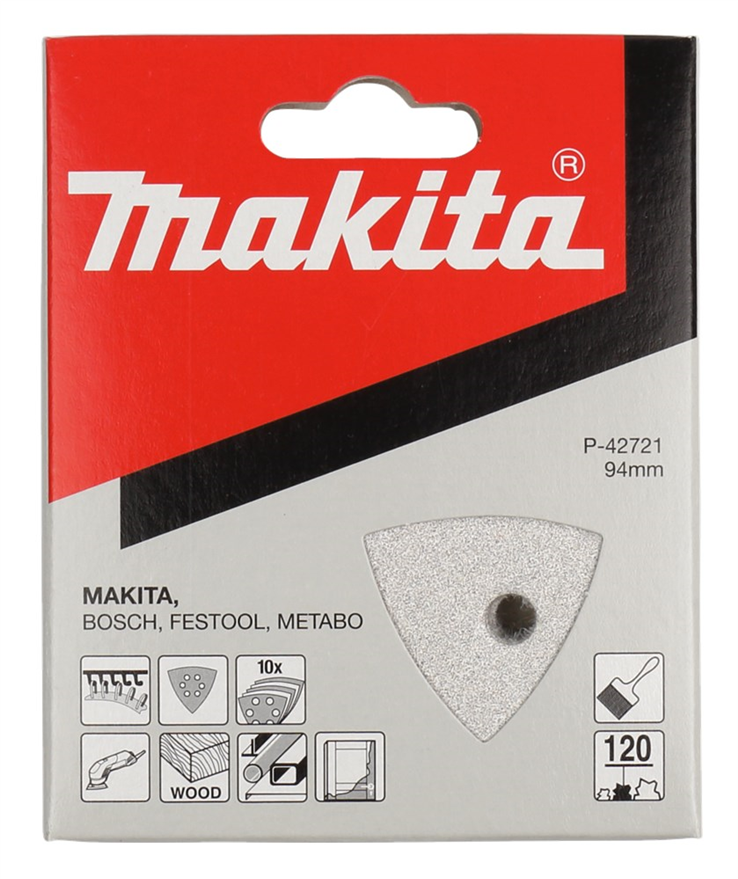 schuurpapier delta white velcro makita
