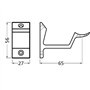 leuninghouder aluminium f1 hermeta-3