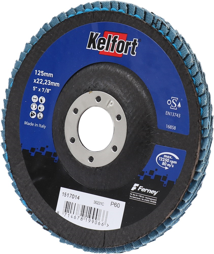 lamellenslijpschijf schuin kelfort