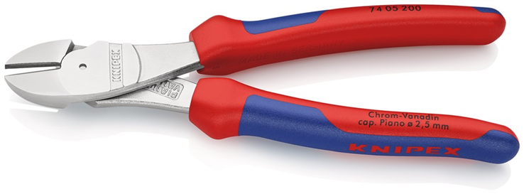 zijsnijtang kracht knipex