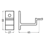 leuninghouder aluminium f1 hermeta-4