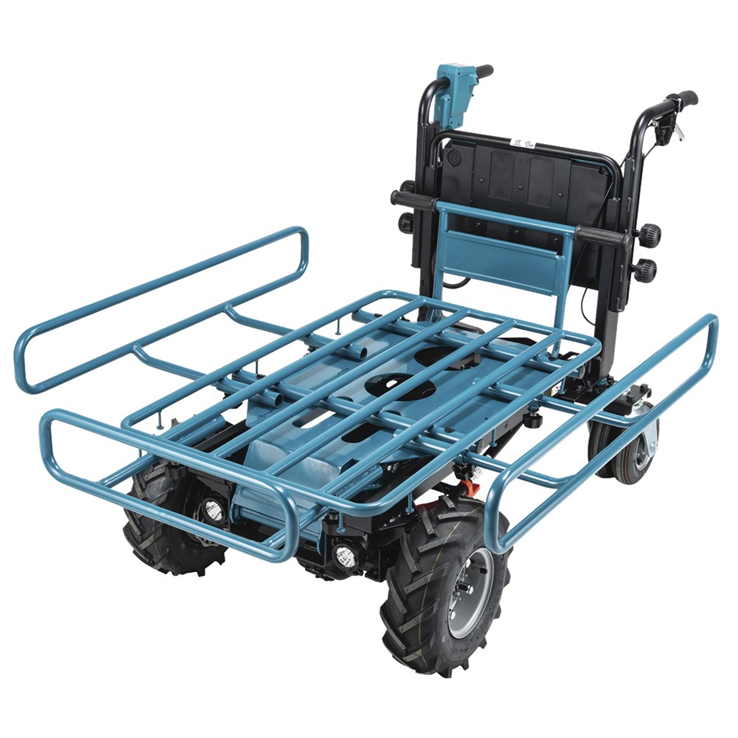 accu kruiwagen met rek makita