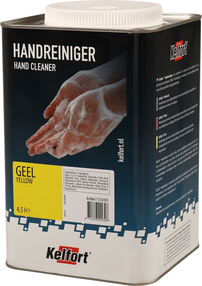 handreiniger met korrel kelfort